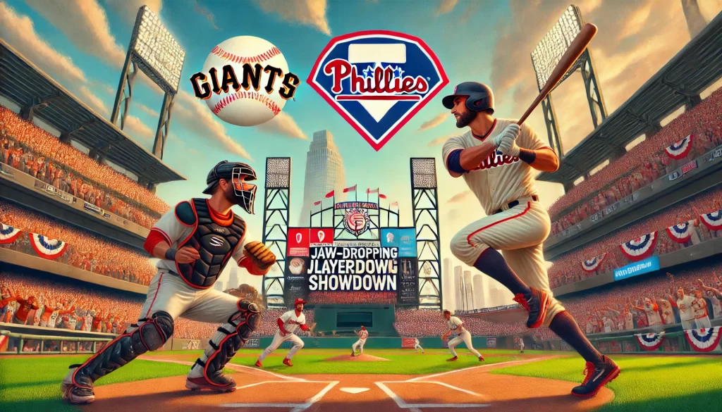 San Francisco Giants vs Phillies Match Player Stats