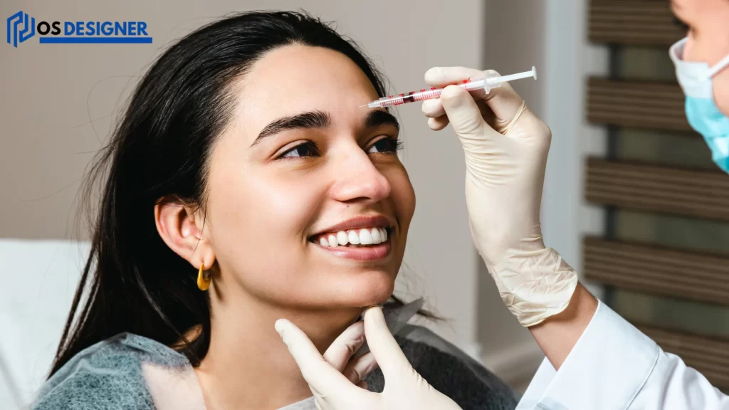 Woman smiling during Botox treatment - How long does Botox last?